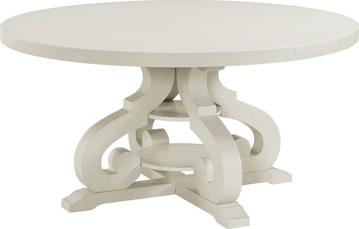 Elements Dining Tables - Stanford Round Dining Table in White
