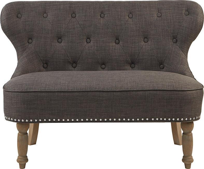 Olliix.com Loveseats - Stanford Settee Charcoal