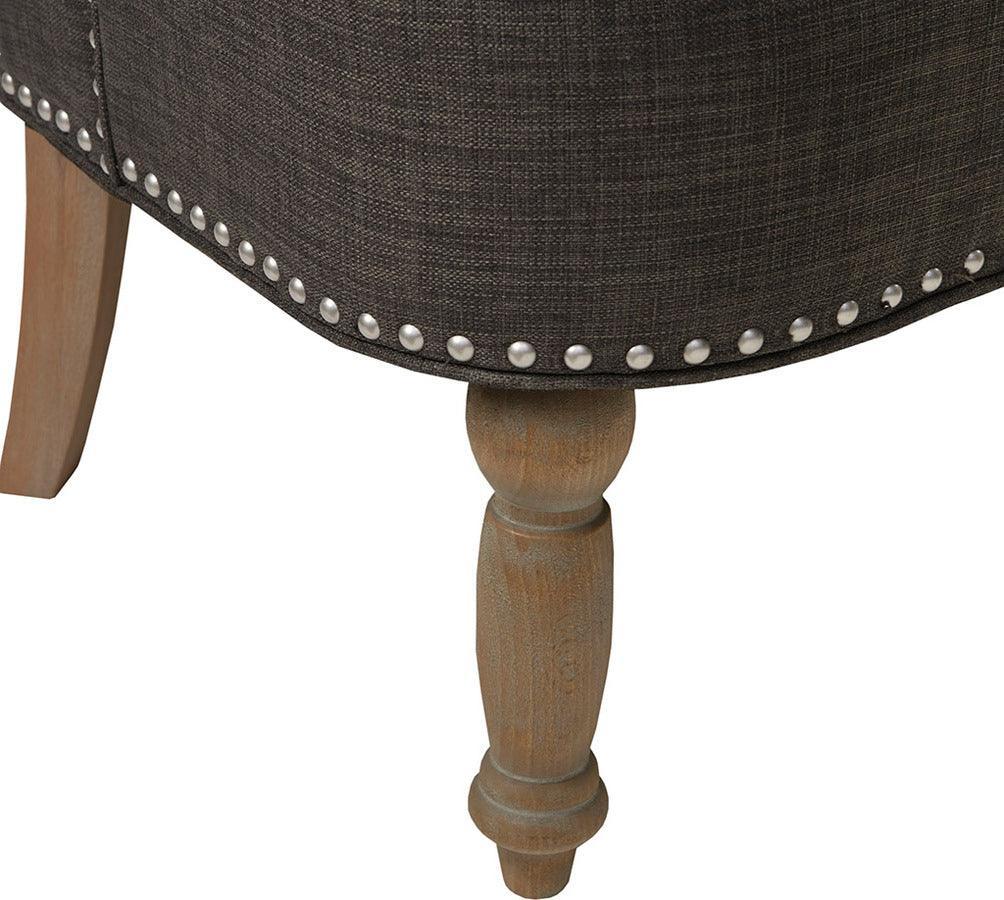 Olliix.com Loveseats - Stanford Settee Charcoal