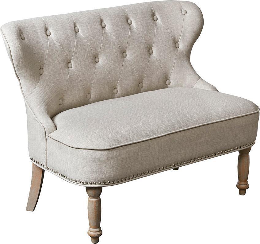 Olliix.com Loveseats - Stanford Settee Taupe