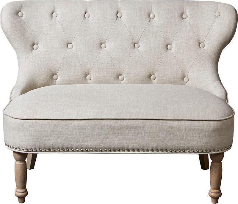 Olliix.com Loveseats - Stanford Settee Taupe