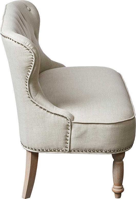 Olliix.com Loveseats - Stanford Settee Taupe