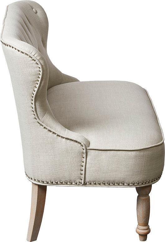 Olliix.com Loveseats - Stanford Settee Taupe