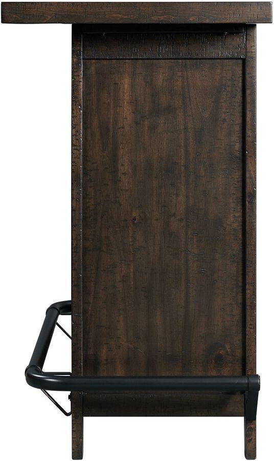 Elements Kitchen Storage & Organization - Stanford Storage Bar Smokey Walnut