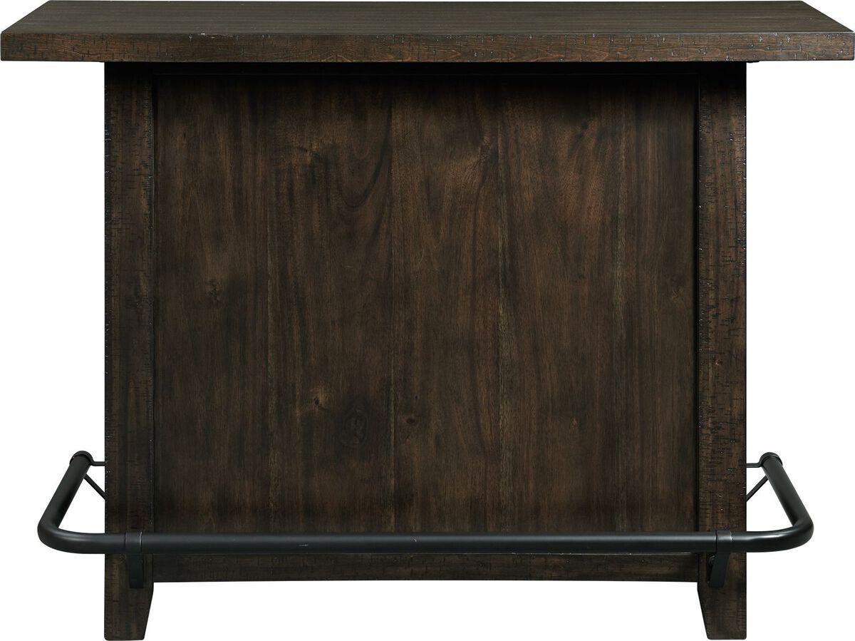 Elements Kitchen Storage & Organization - Stanford Storage Bar Smokey Walnut