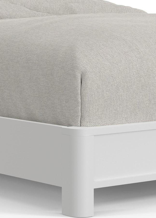 Alpine Furniture Beds - Stapleton Queen Panel Bed, White