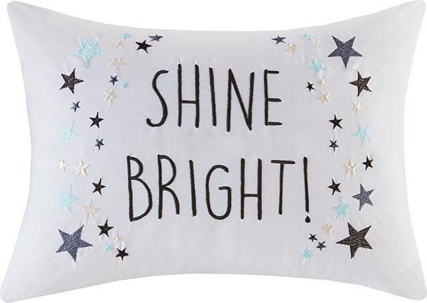 Olliix.com Comforters & Blankets - Starry Twin Night Casual Complete Bed and Sheet Set Charcoal