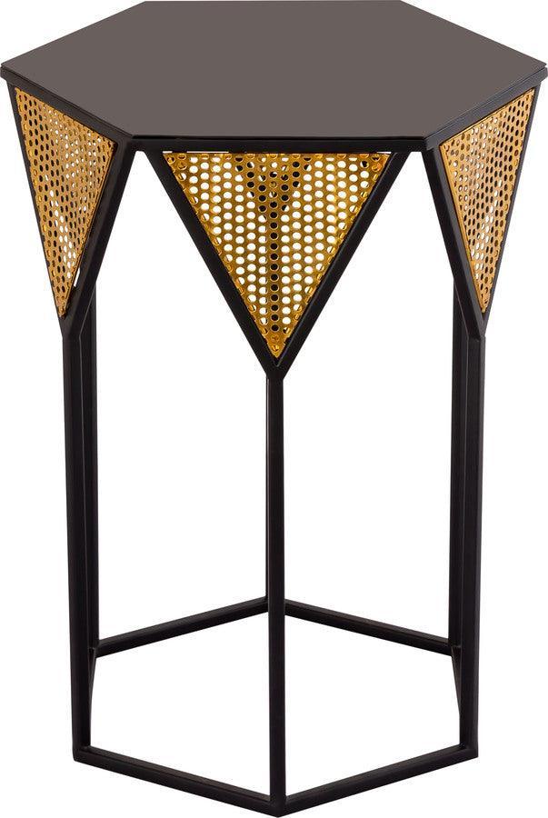 Tov Furniture Side & End Tables - Surat Side Table Black