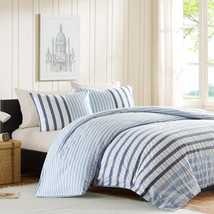 Olliix.com Duvet & Duvet Sets - Sutton King Duvet Cover Set Blue