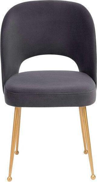 Tov Furniture Dining Chairs - Swell Dining Chair Dark Gray