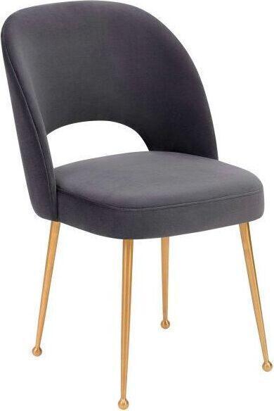Tov Furniture Dining Chairs - Swell Dining Chair Dark Gray