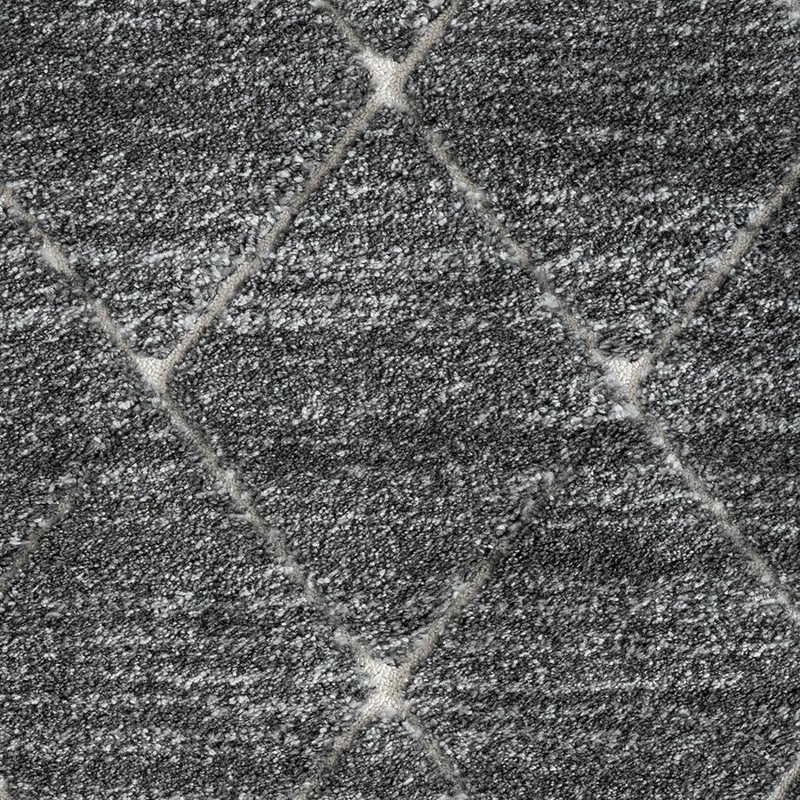Olliix.com Indoor Rugs - Talas Trellis Area Rug in Grey and Cream Grey|Cream MP35-8037