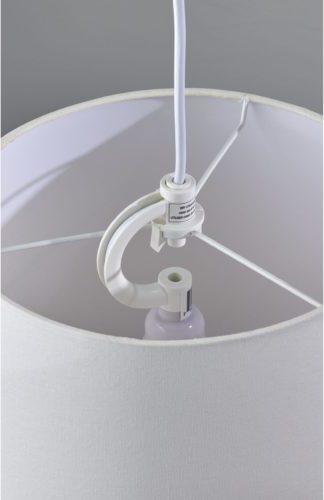 Adesso Ceiling Lights - Tall Drum Portable Pendant