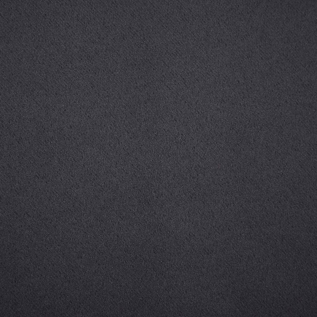 Olliix.com Curtains - Taren 95 H Solid Blackout Triple Weave Grommet Top Curtain Panel Pair Black