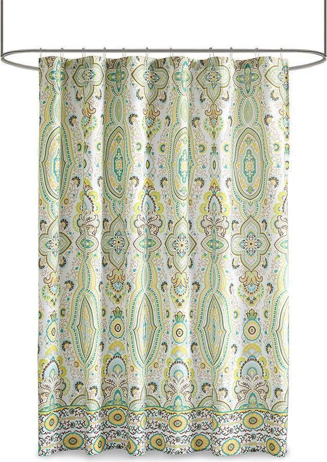 Olliix.com Shower Curtains - Tasia Shower Curtain Green
