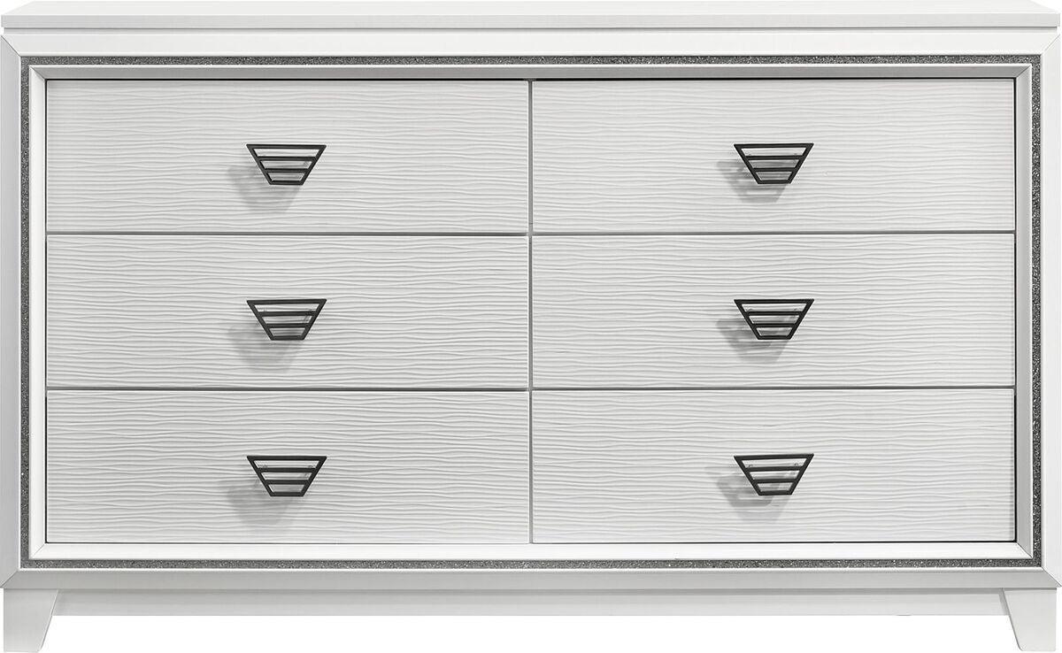 Elements Dressers - Taunder Dresser in White