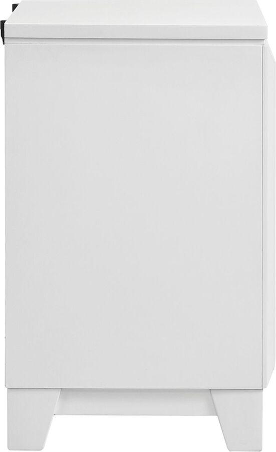 Elements Nightstands & Side Tables - Taunder Nightstand in White