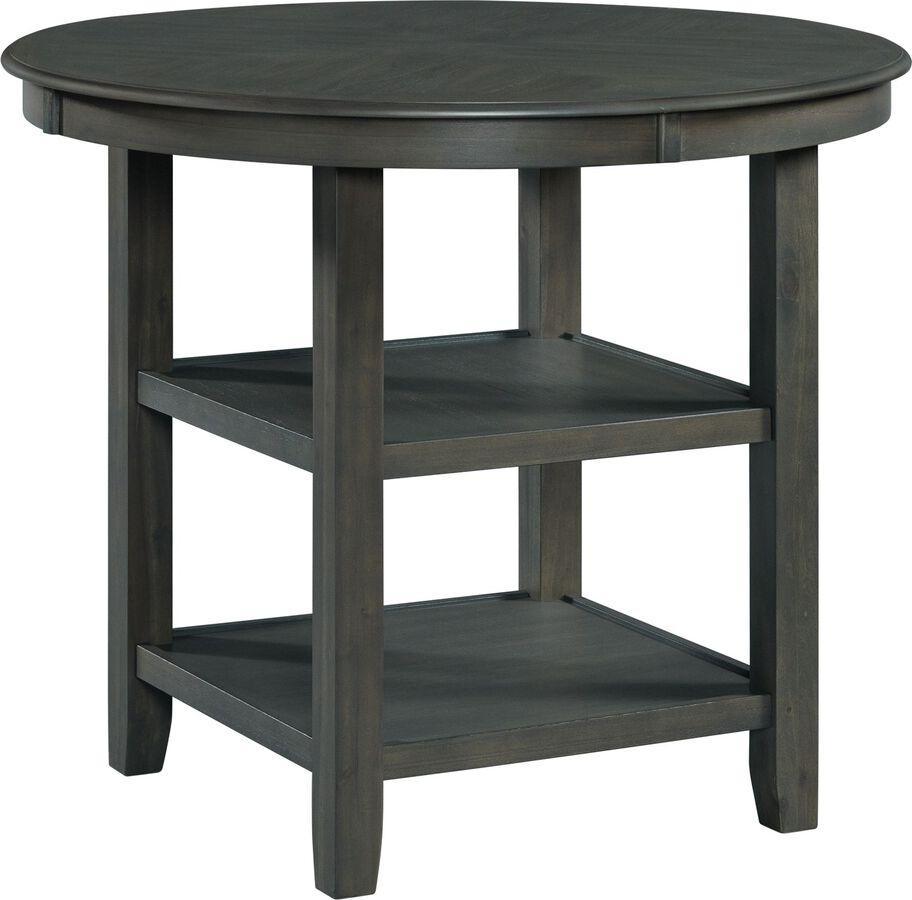 Elements Dining Sets - Taylor Counter Height 5PC Dining Set-Table and Four Side Chairs in Gray
