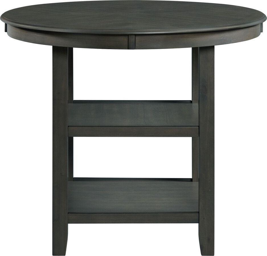 Elements Dining Sets - Taylor Counter Height 5PC Dining Set-Table and Four Side Chairs in Gray