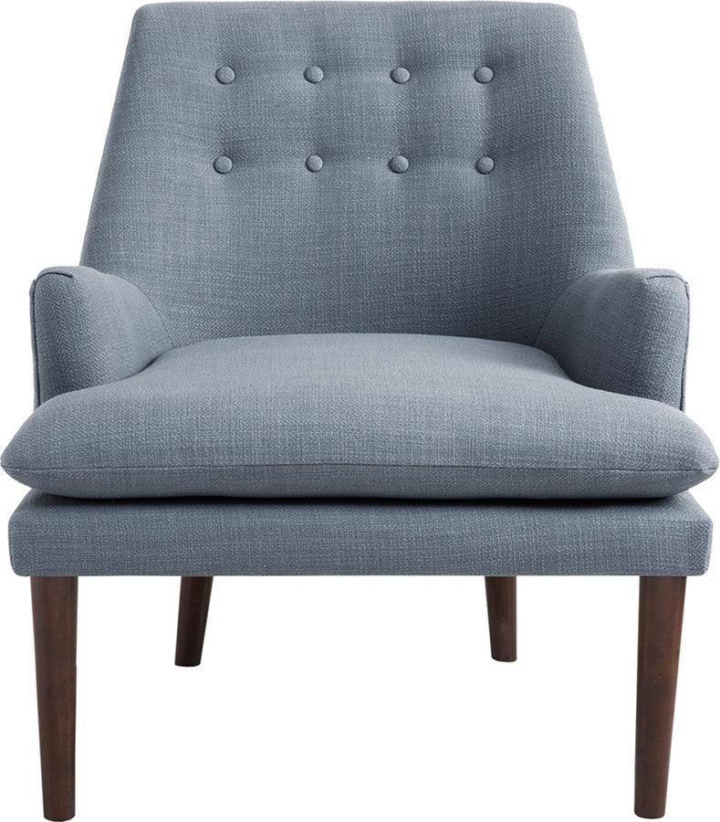 Olliix.com Accent Chairs - Taylor Mid-Century Accent Chair Blue