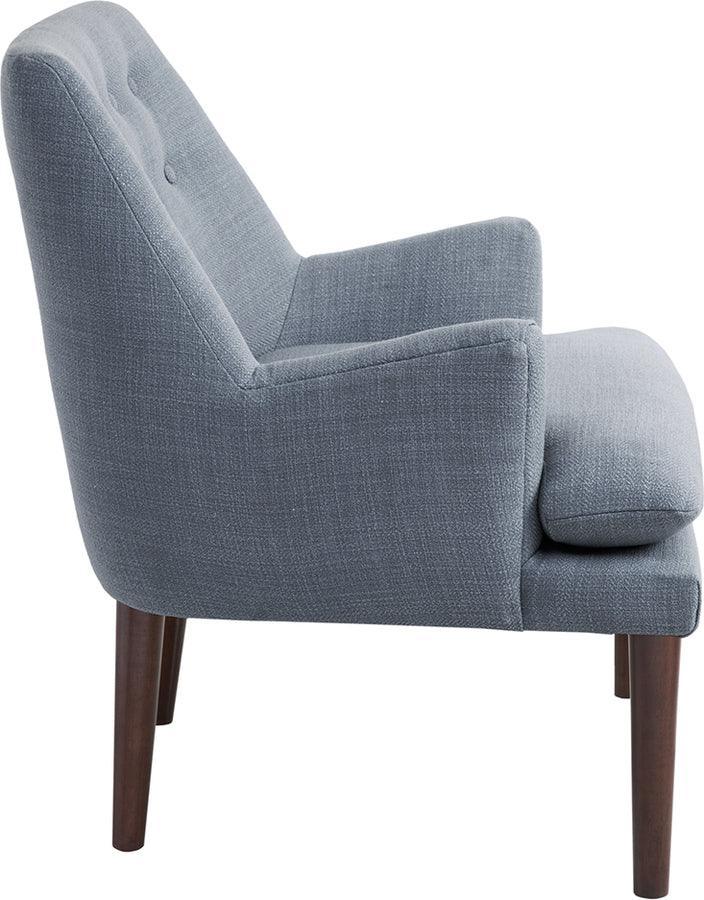 Olliix.com Accent Chairs - Taylor Mid-Century Accent Chair Blue