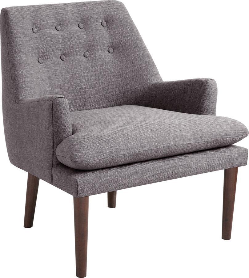 Olliix.com Accent Chairs - Taylor Mid-Century Accent Chair Gray