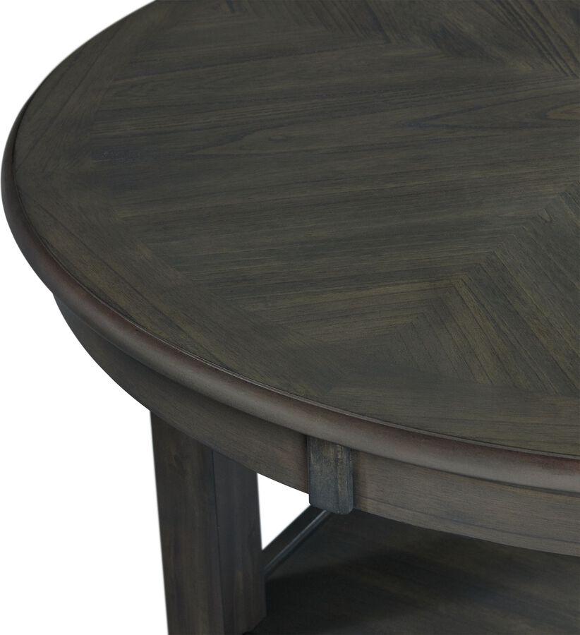 Elements Dining Sets - Taylor Standard Height 5 Piece Dining Set-Table and Four Side Chairs in Gray