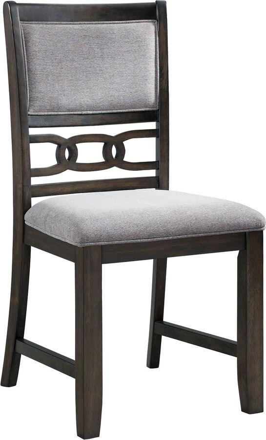 Elements Dining Sets - Taylor Standard Height 5Pc Dining Set-Table And Chairs Walnut