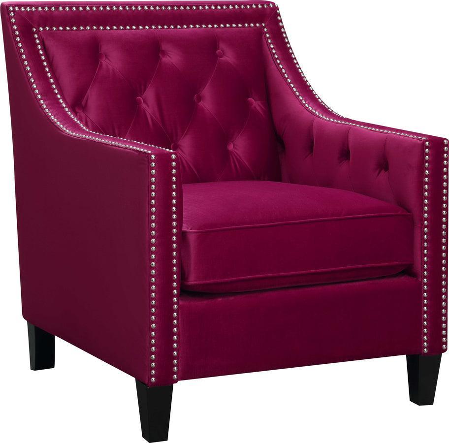 Elements Accent Chairs - Teagan Accent Chair Red