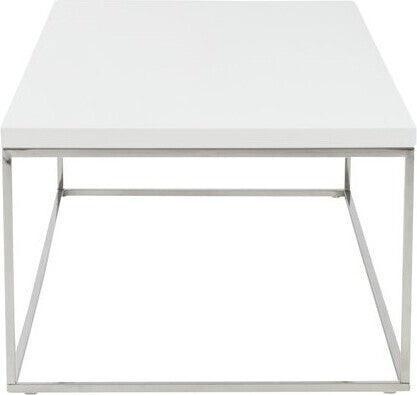 Euro Style Coffee Tables - Teresa Rectangle Coffee Table White