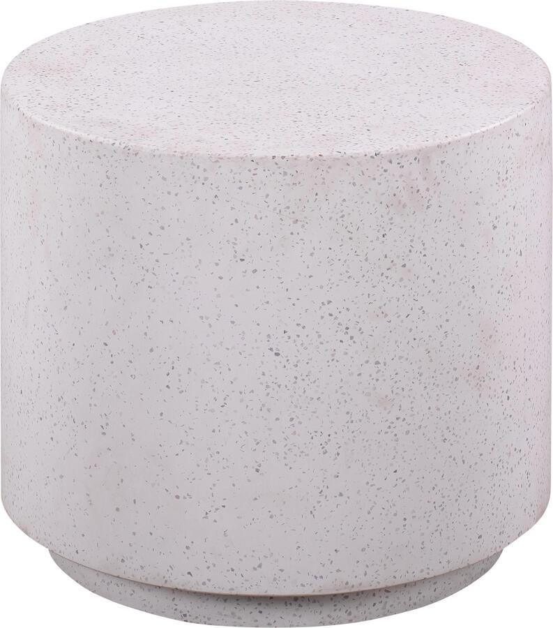 Tov Furniture Side & End Tables - Terrazzo Light Speckled Side Table
