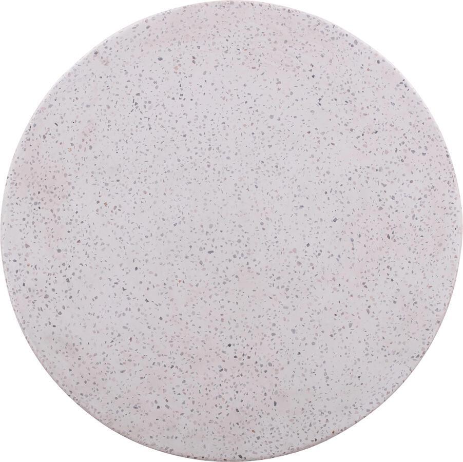 Tov Furniture Side & End Tables - Terrazzo Light Speckled Side Table