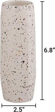 Tov Furniture Vases - Terrazzo Small Vase White