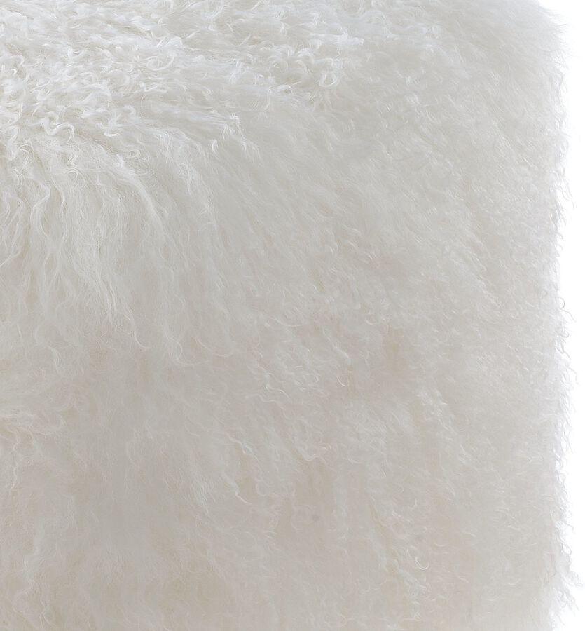 Tov Furniture Ottomans & Stools - Tibetan Sheep Pouf