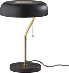 Adesso Table Lamps - Timothy Table Lamp Black & Antique Brass