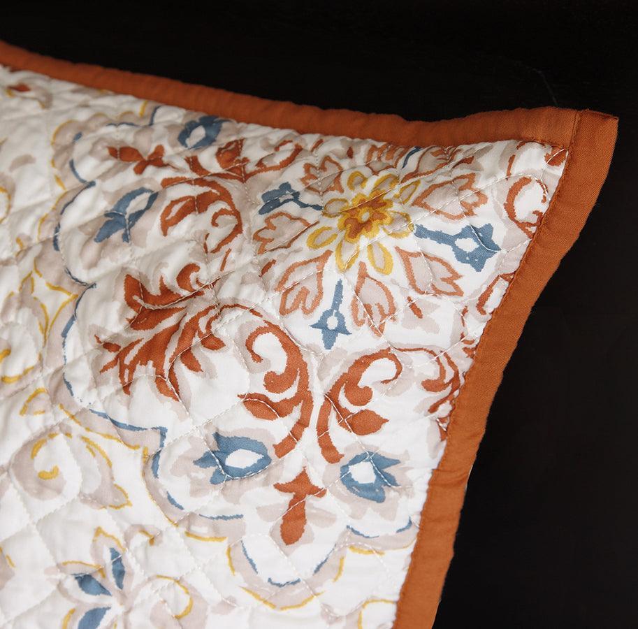 Olliix.com Comforters & Blankets - Tissa King 6 Piece Reversible Coverlet Set Ivory