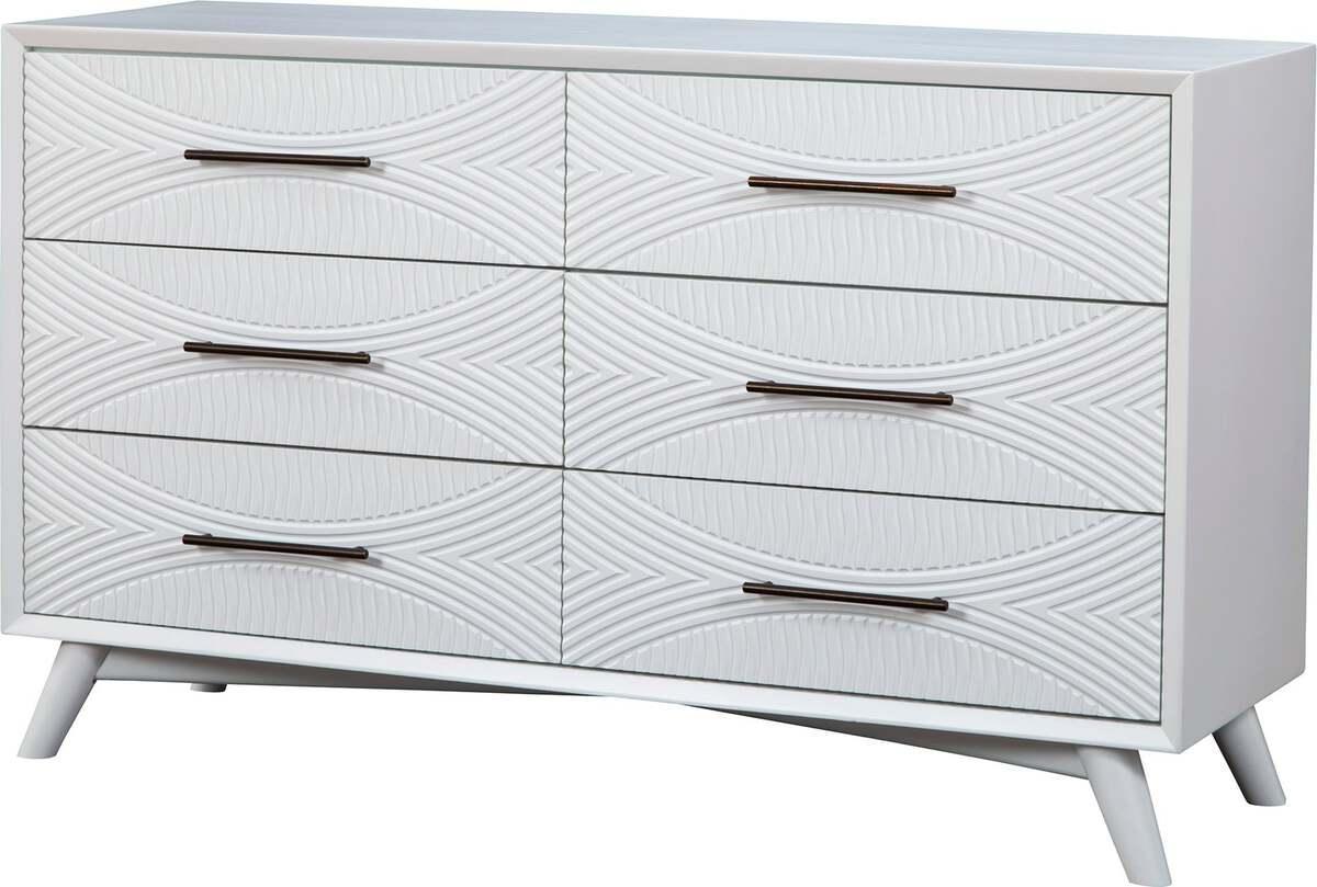 Alpine Furniture Dressers - Tranquility Dresser, White