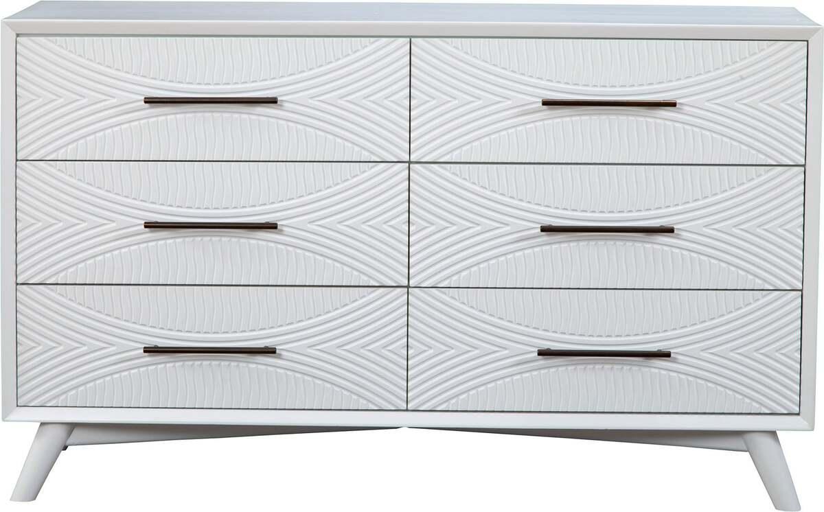 Alpine Furniture Dressers - Tranquility Dresser, White