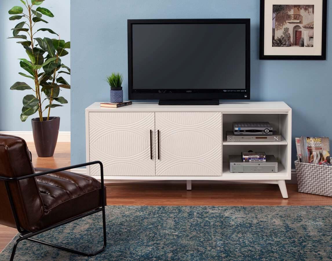 Alpine Furniture TV & Media Units - Tranquility TV Console White