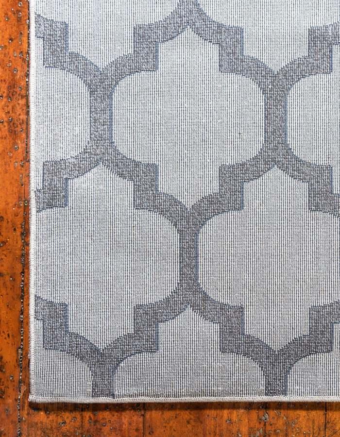 Unique Loom Indoor Rugs - Trellis Contemporary Palace Rectangular Rug Beige/Gray