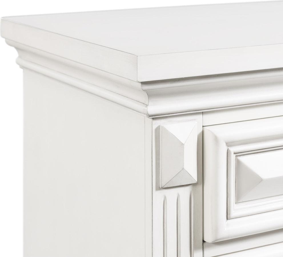 Elements Nightstands & Side Tables - Trent 2-Drawer Nightstand in White