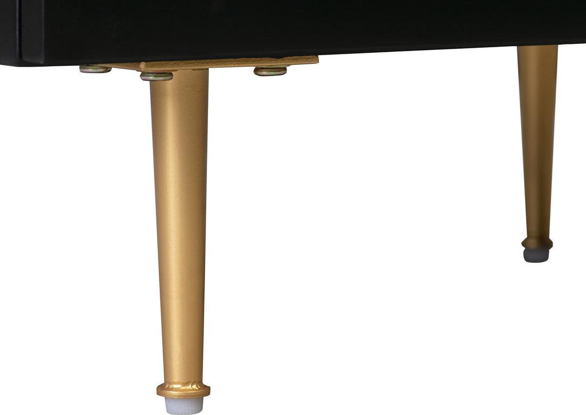 Tov Furniture Dressers - Trident Black 6 Drawer Dresser Gold