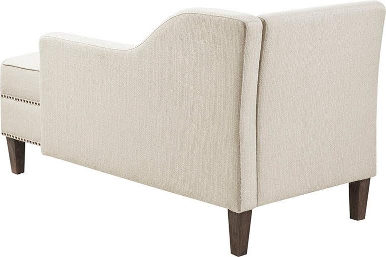 Olliix.com Accent Chairs - Trinity Accent Chaise Ivory