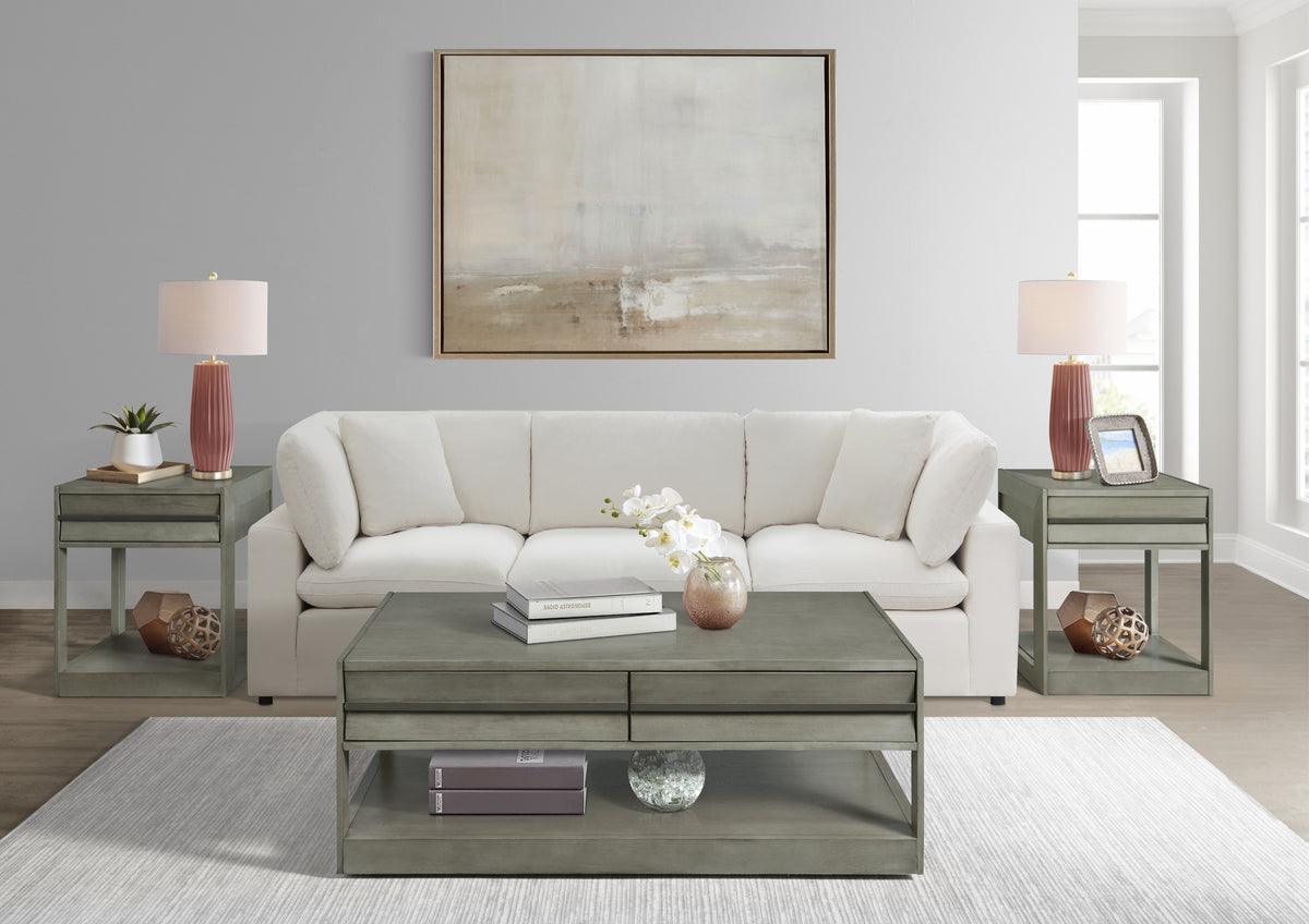 Elements Coffee Tables - Tropez Coffee Table in Grey