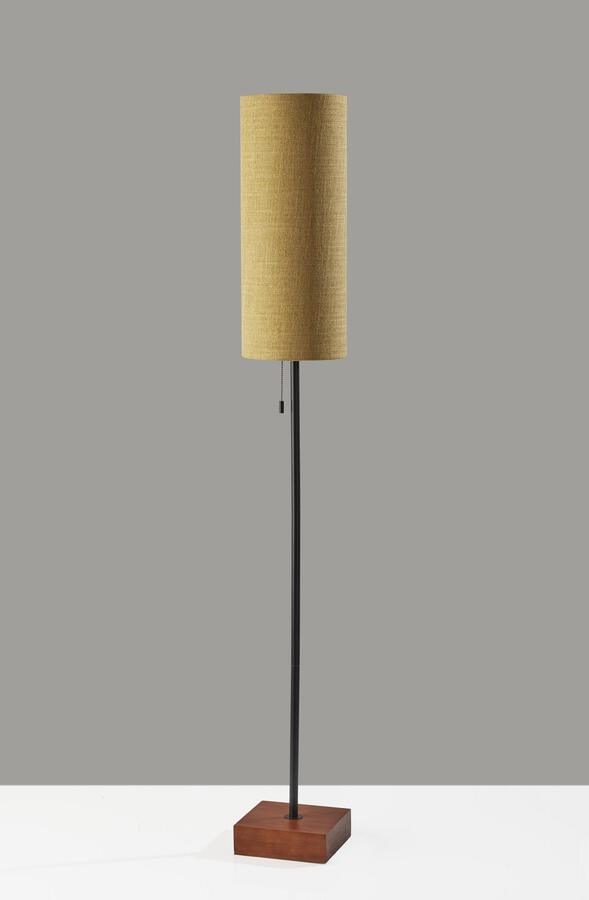 Adesso Floor Lamps - Trudy Floor Lamp- Yellow Shade