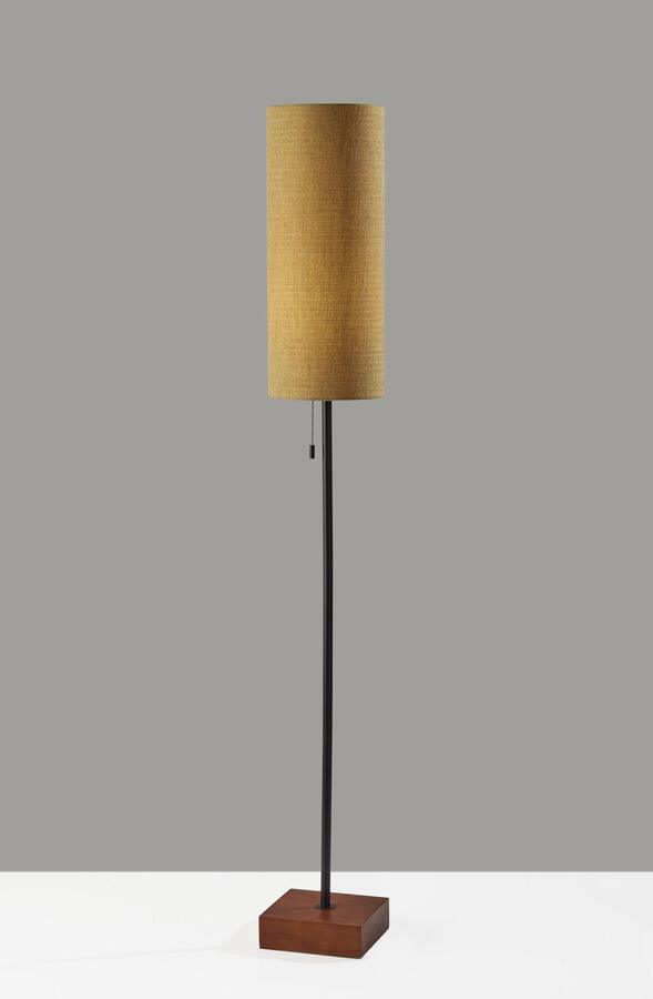 Adesso Floor Lamps - Trudy Floor Lamp- Yellow Shade