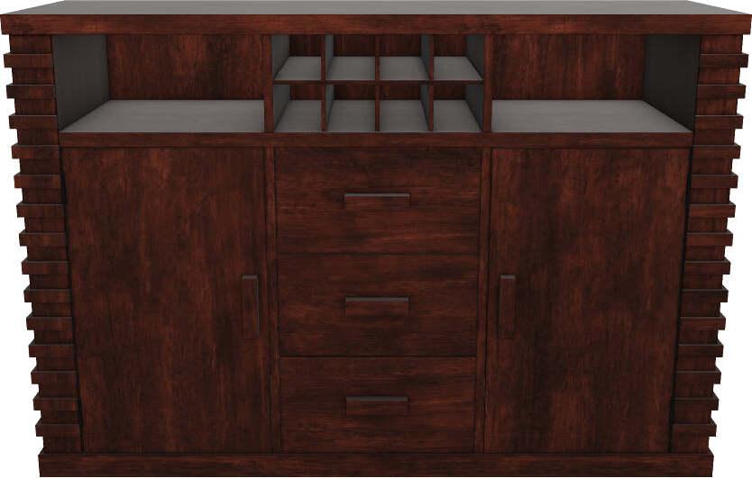 Alpine Furniture Buffets & Sideboards - Trulinea Sideboard, Dark Espresso