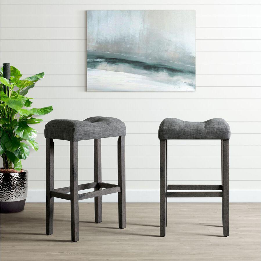 Elements Barstools - Turner 30" Barstool in Charcoal