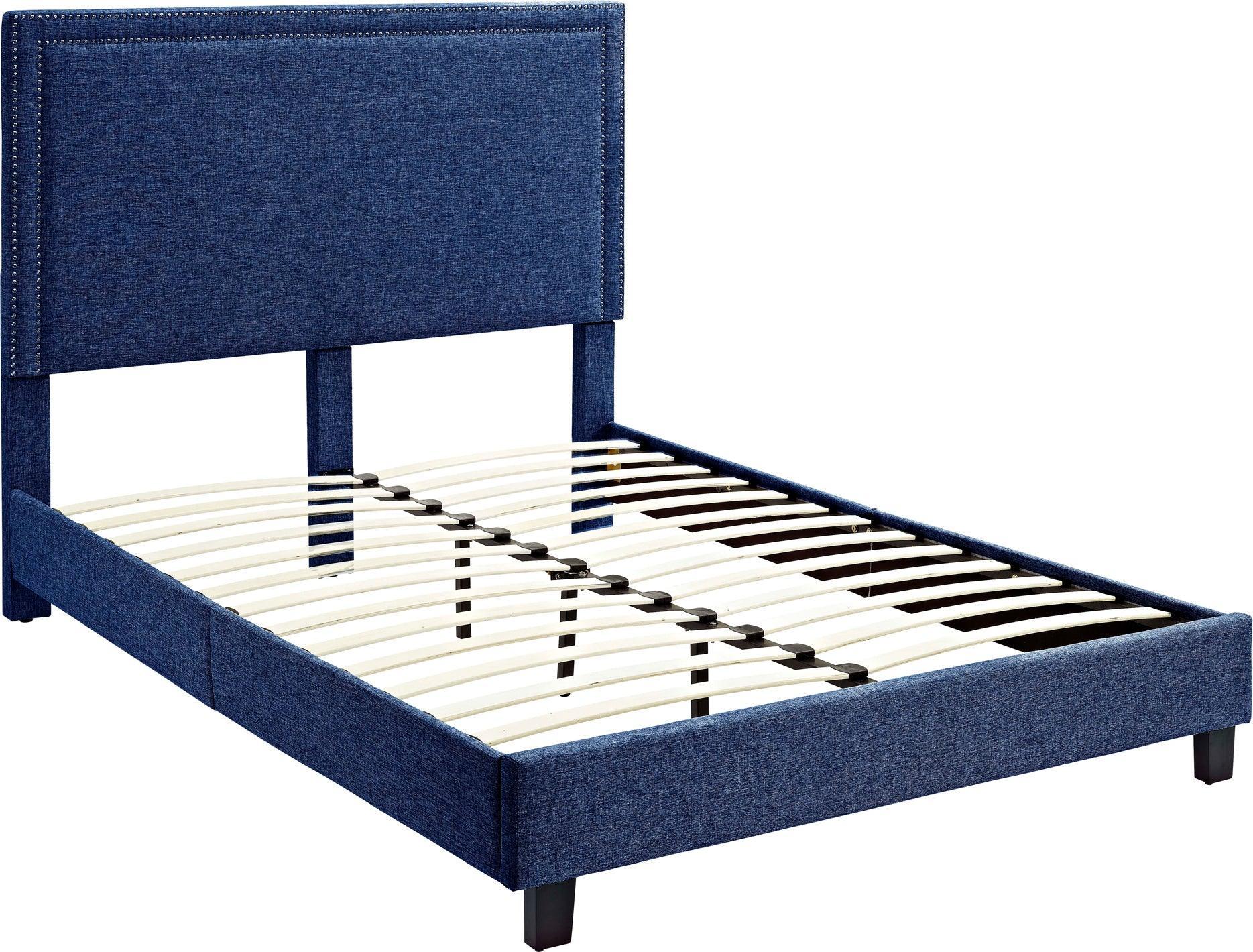 Elements Beds - Twin Platform Bed Blue