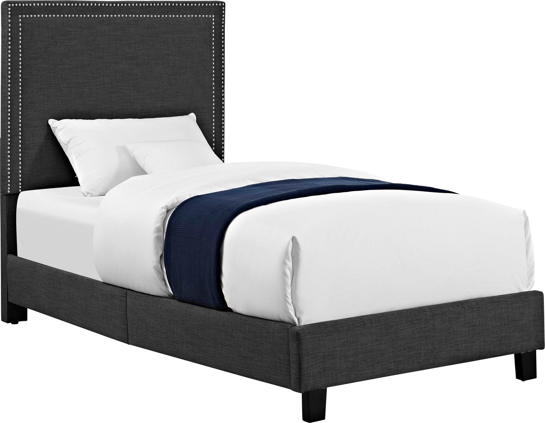 Elements Beds - Twin Platform Bed Charcoal